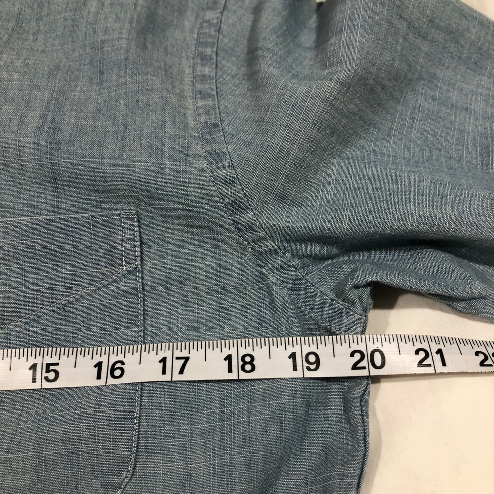 J.Crew Factory Chambray Button Down - Picture 8 of 9